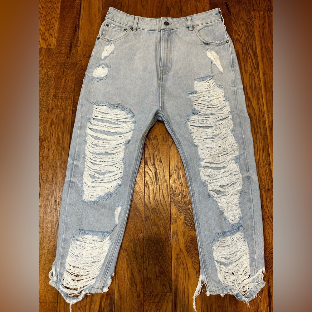 SER.O.YA Omar Drop Crotch Boyfriend Jean BRAND NEW